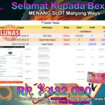 BUKTI JACKPOT SLOT MAHJONG WAYS TERPERCAYA DI INDONESIA TGL 01-07-2024